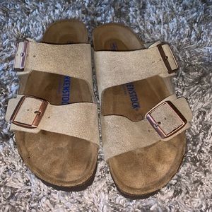 Arizona Suede Leather Birkenstocks